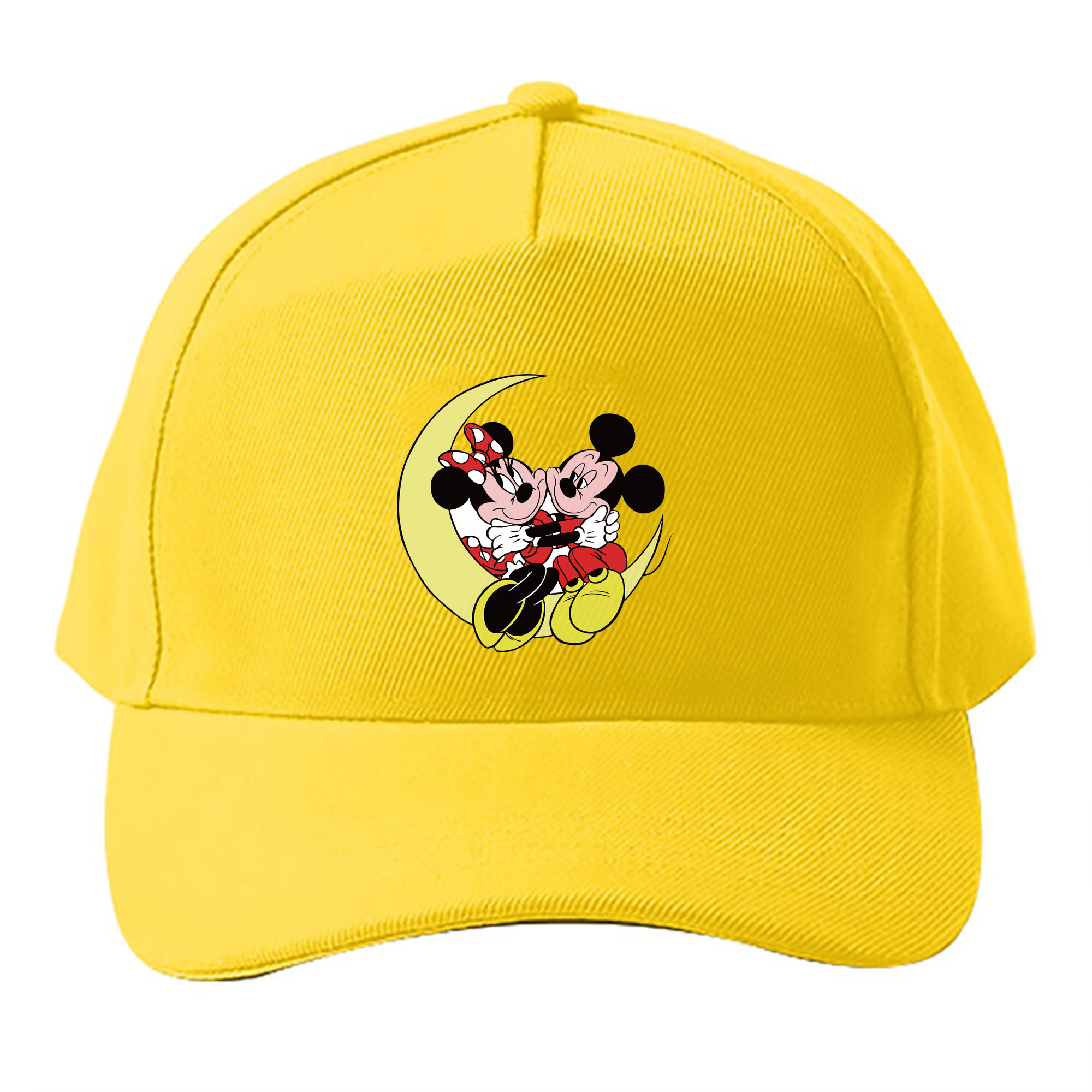 （画像用） ミッキーマウス Mickey Mouse ベースボールキャップ 綿100％ 男女兼用 帽子 スポーツ